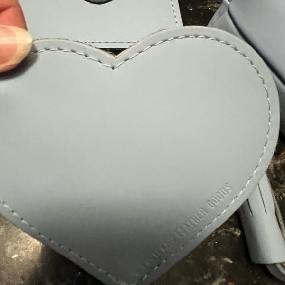 Portland Leather Goods Glacial lot Penny Pouch, Heart Pouch, Tassel & Lovebug - Picture 2 of 7